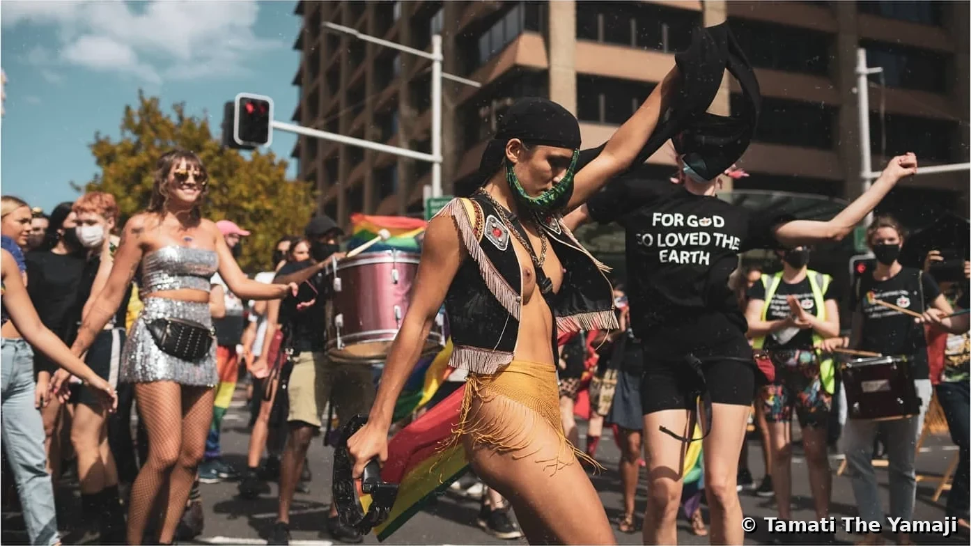 Mardi Gras on Gadigal country 2021 - Image 1