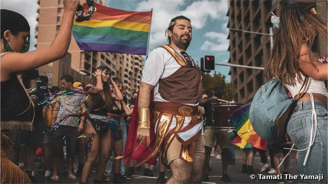 Mardis gras 2021 on Gadigal country in Sydney - Image 1