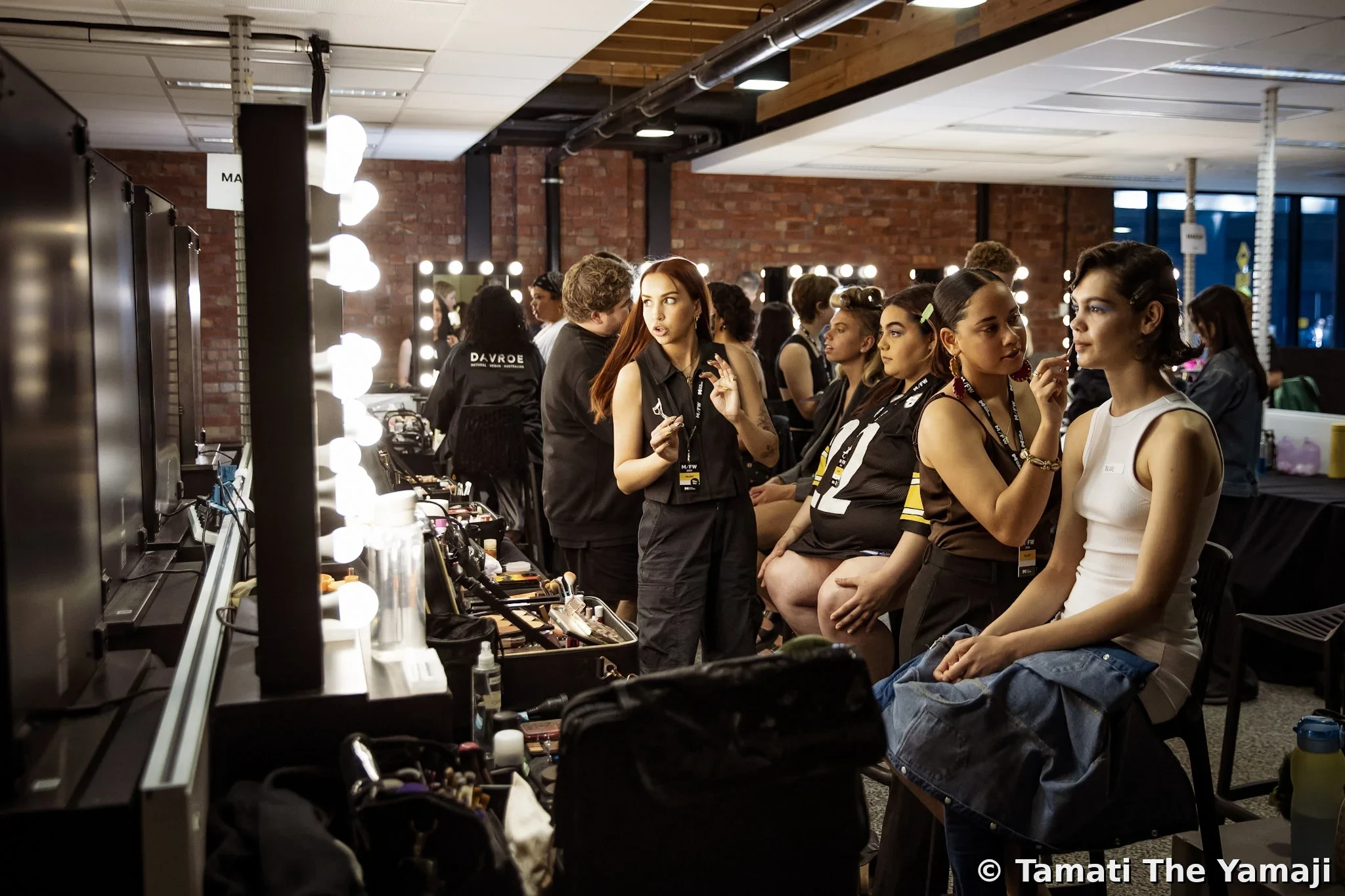 Ganbu Marra - Fashion Week BTS - Image 1