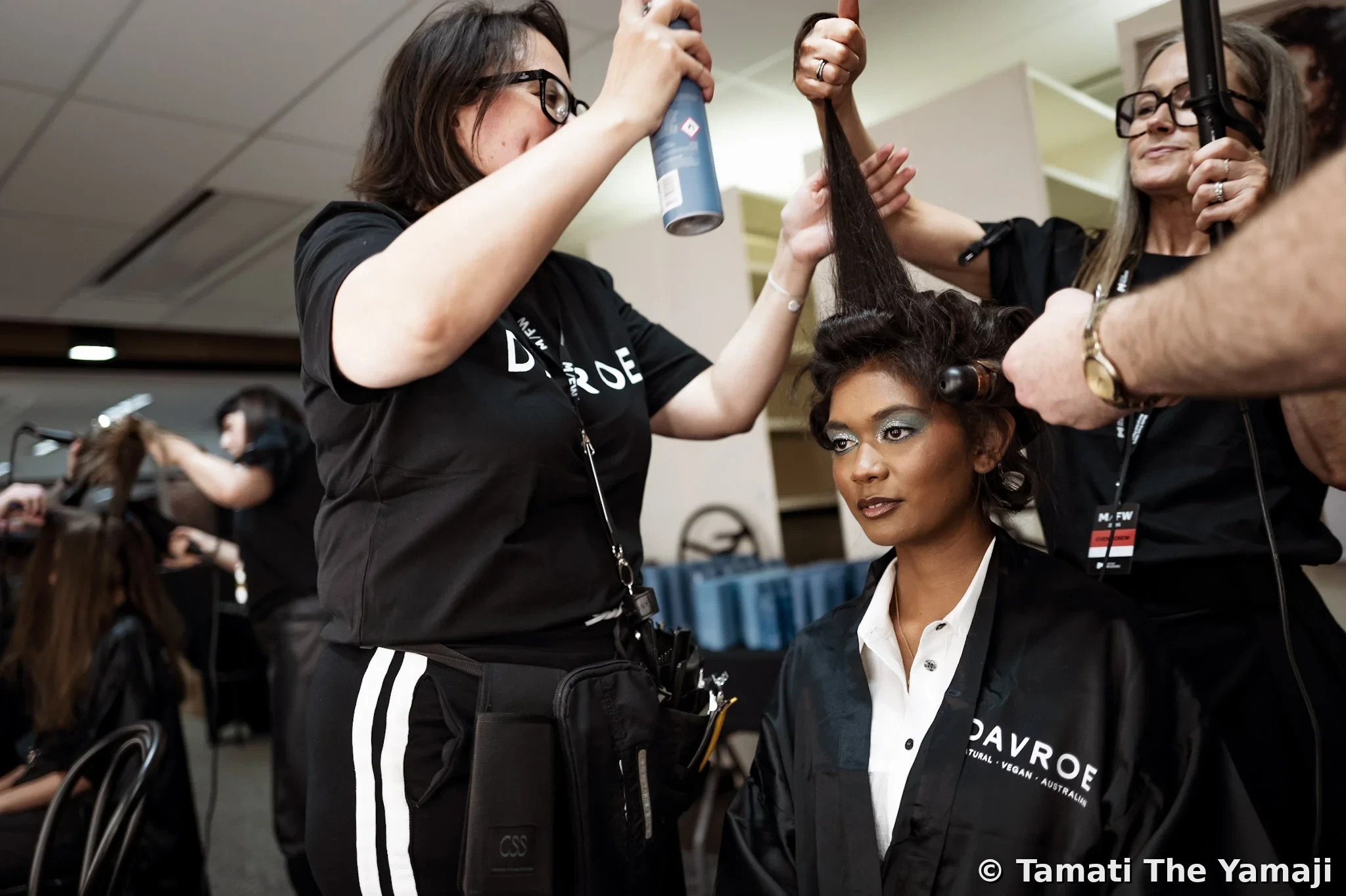 Ganbu Marra - Fashion Week BTS - Image 8