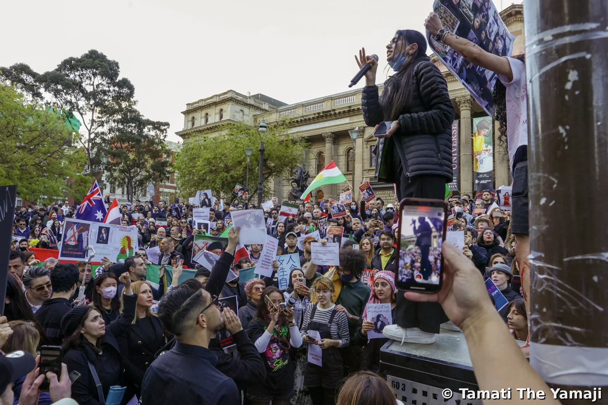 Mahsa Amini Rally, Narrm - Image 1