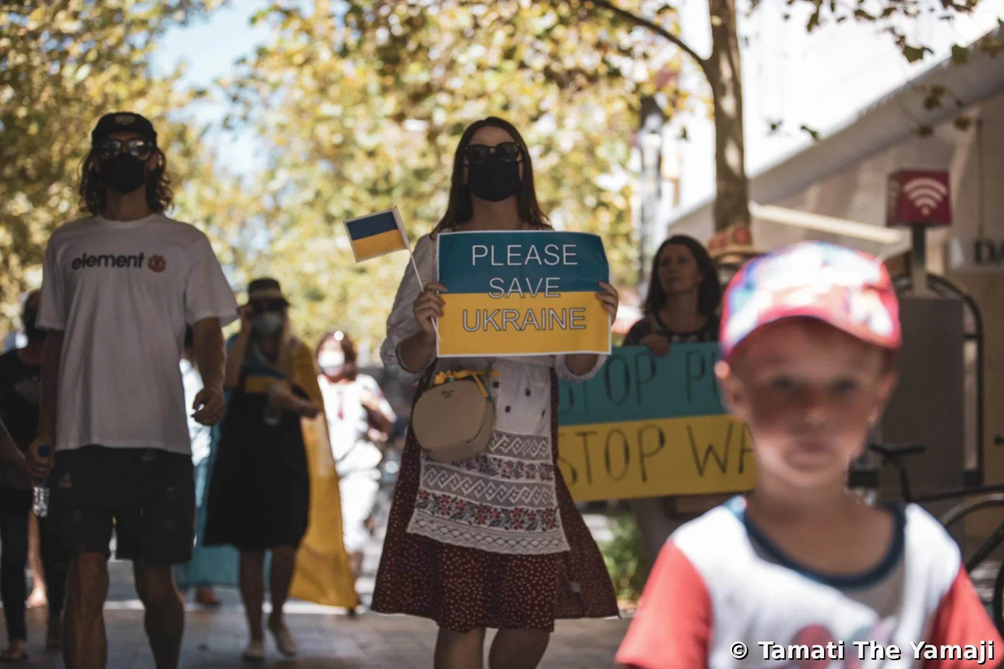 Ukraine Solidarity Rally, Boorloo - Image 3
