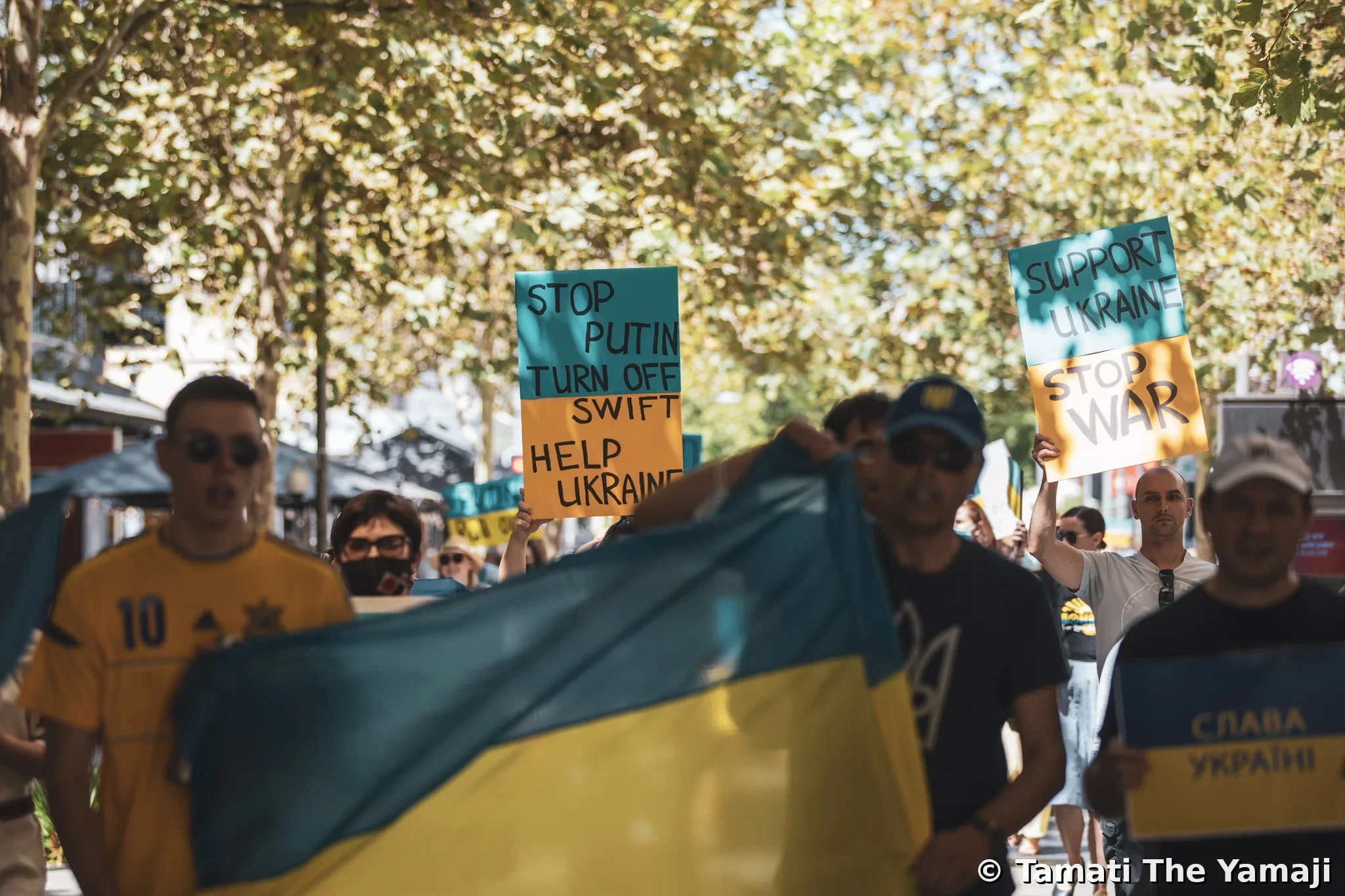 Ukraine Solidarity Rally, Boorloo - Image 5