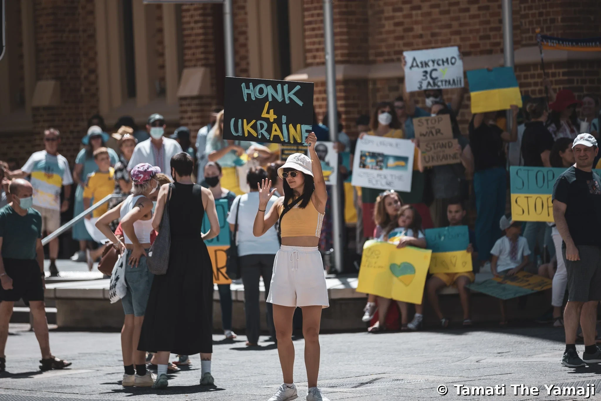 Ukraine Solidarity Rally, Boorloo - Image 7