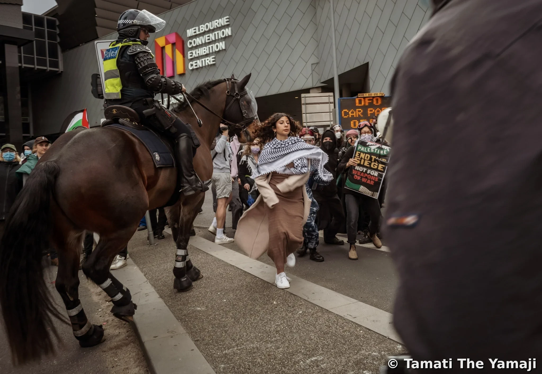 Land Forces Expo Blockade, Naarm - Image 1