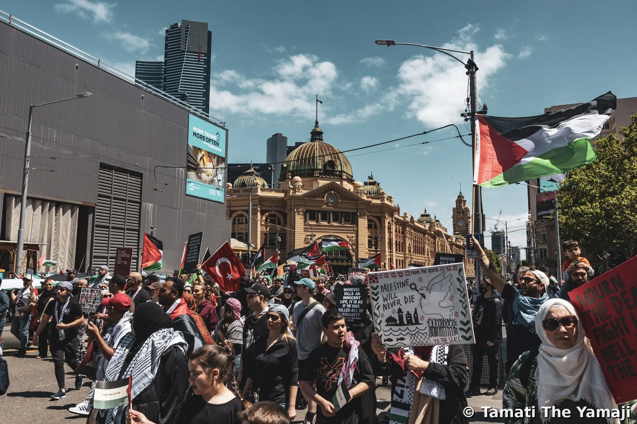 Ceasefire Protests Week 5 - Naarm - Image 8