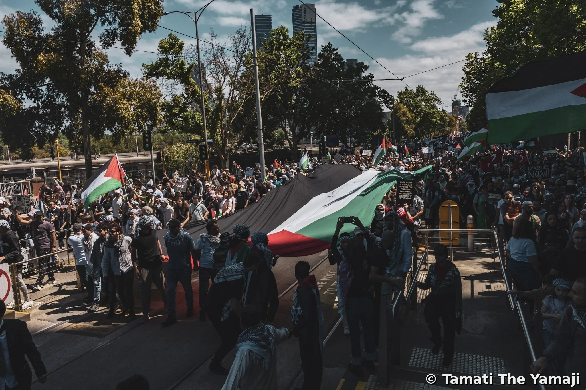 Ceasefire Protests Week 5 - Naarm - Image 9