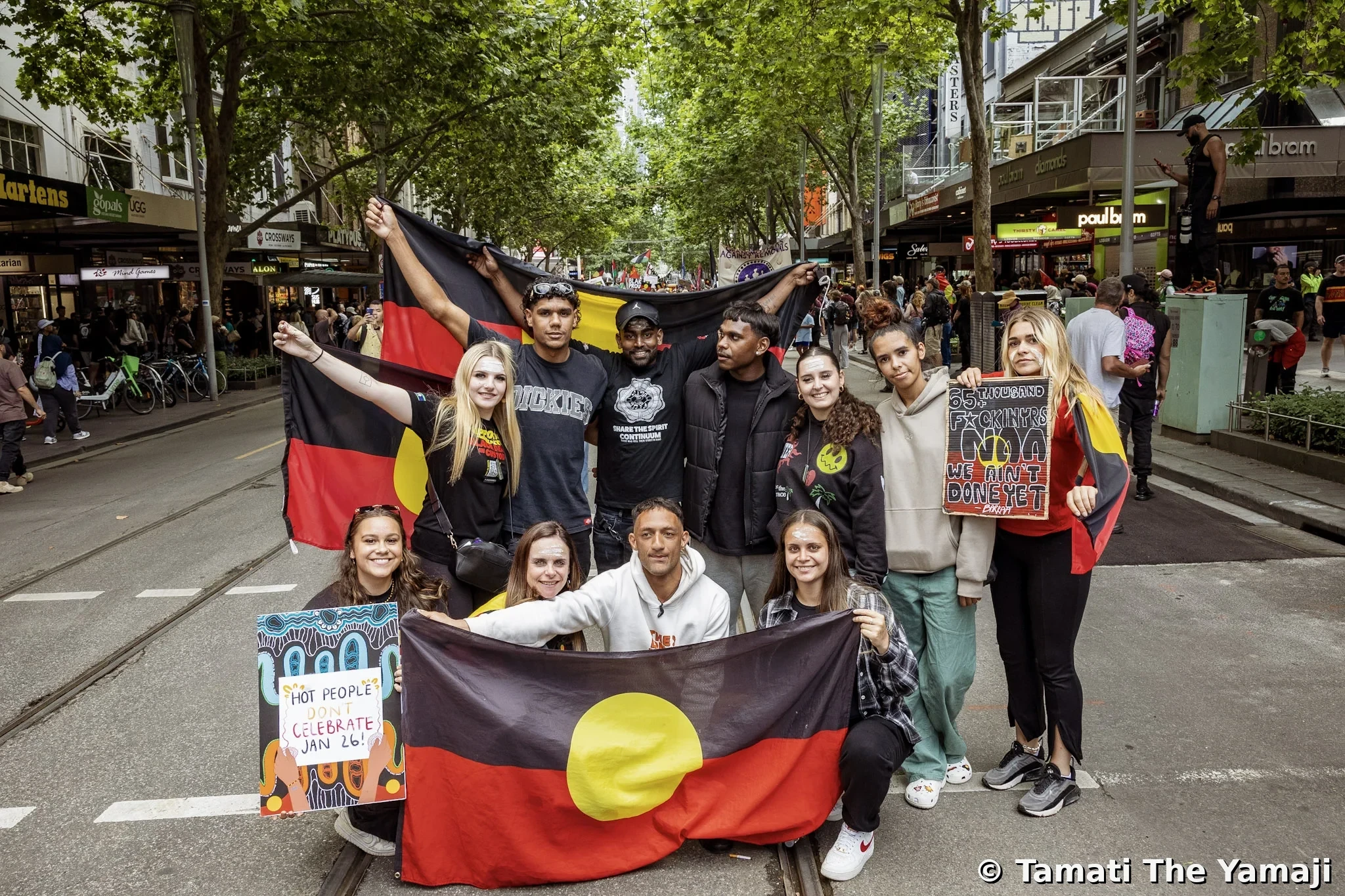 Invasion Day Rally, Naarm 2024 - Image 10