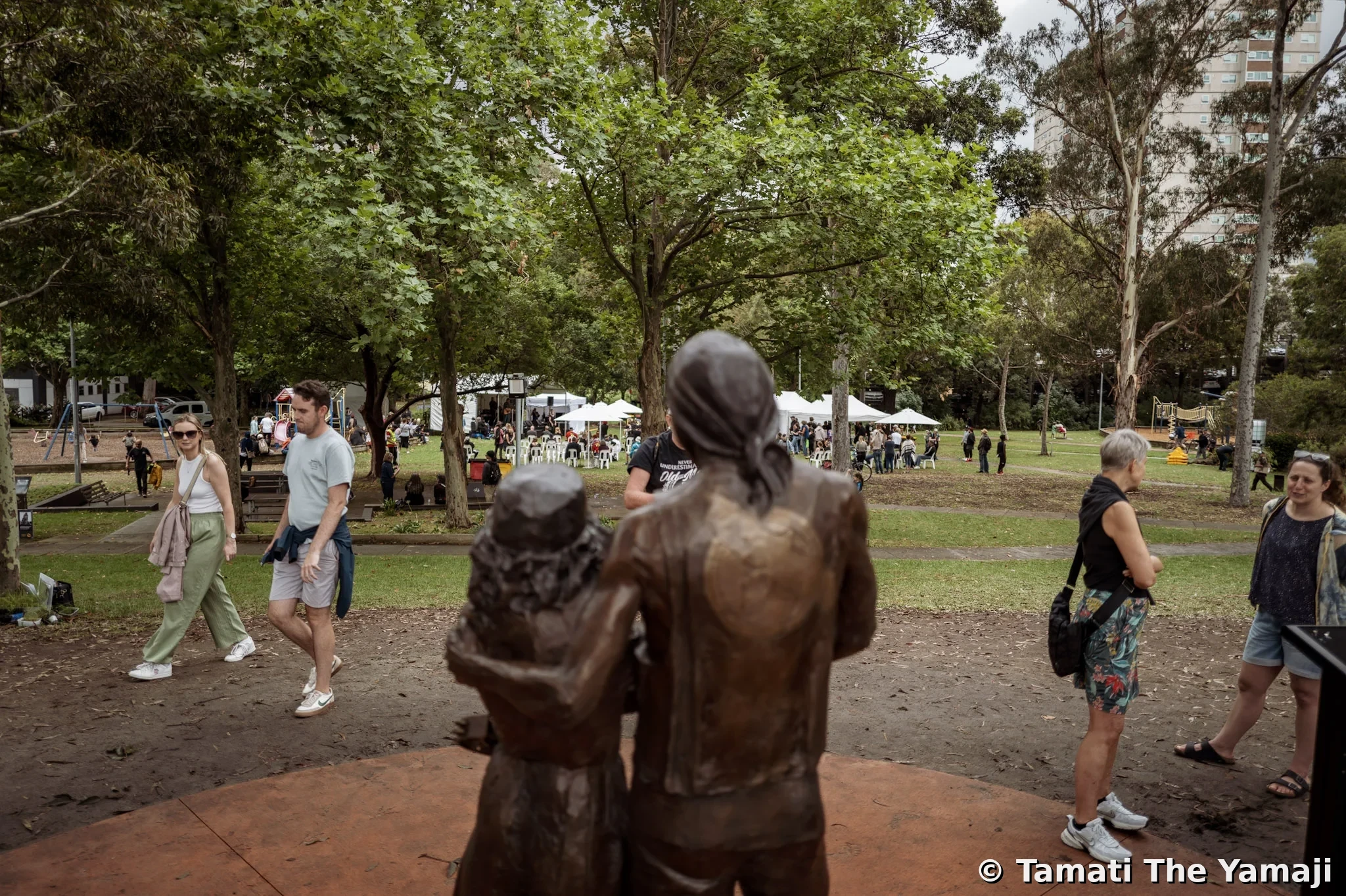 The Guardian - Ruby & Archie Statue, Naarm - Image 3