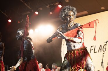 Red Flag Dancers at NIMAs