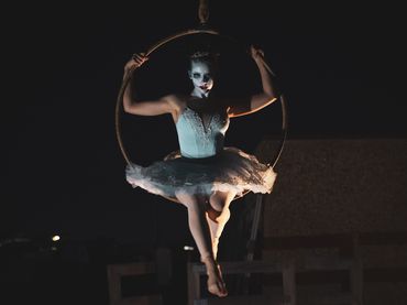 Lucia Richardson - Hoop Performer