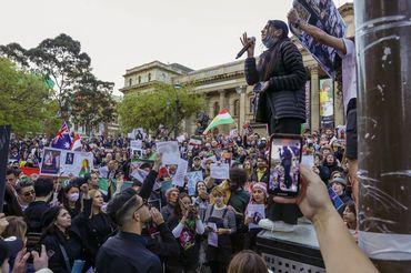 Mahsa Amini Rally, Narrm