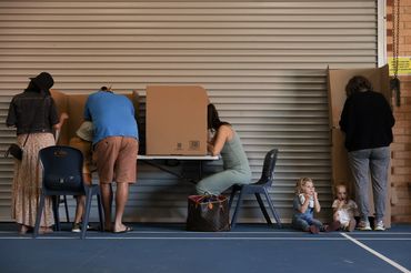 Adult Australia Votes. Juvenile Australia Waits
