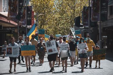 Ukraine Solidarity Rally, Boorloo