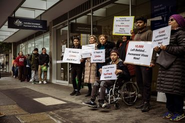 Refugee Protest, Naarm