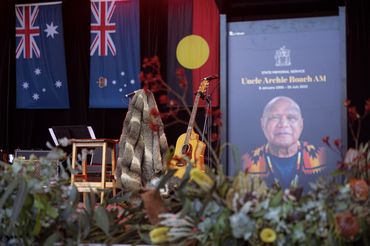 Getty - Uncle Archie Roach Memorial, Naarm