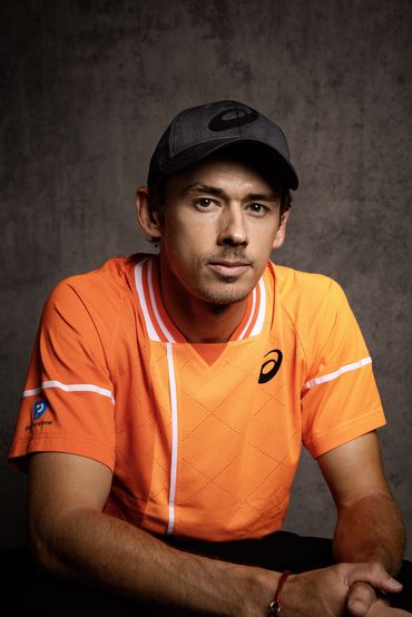 My portrait of Alex De Minaur